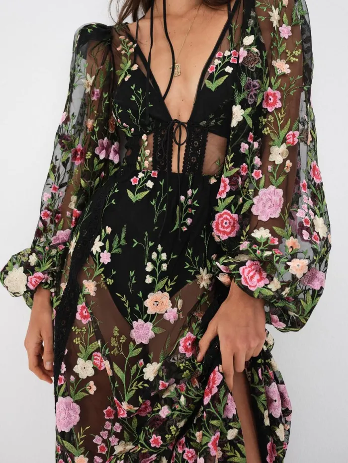 Women Dresses For Love and Lemons Luna Maxi Dress Black Women Dresses For Love and Lemons Luna Maxi Dress Black