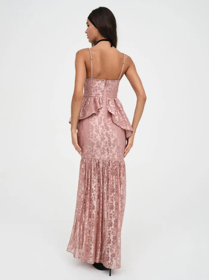 Women Dresses For Love and Lemons Shai Maxi Dress Pink Women Dresses For Love and Lemons Shai Maxi Dress Pink