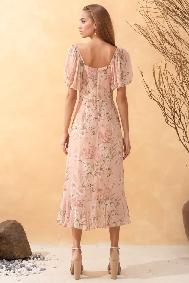 Women Dresses YUMI KIM Bellen Brocade Dress Party Cocktail Dress Amalfi Blush