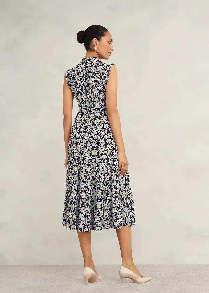 Women Esme Dress Navy Multi Hobbs Dresses and Jumpsuits