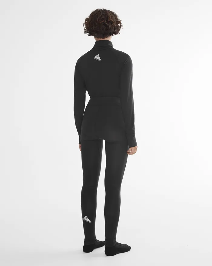Women Fafne Activity Baselayer Pants Dark Russet Klttermusen Pants