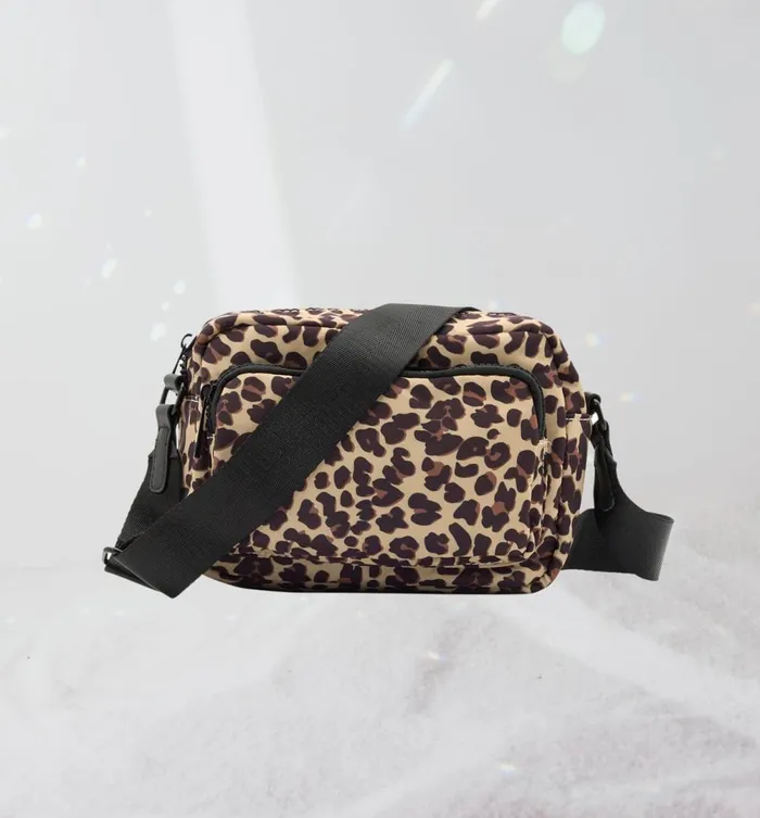 Women Faux Leopardskin Bag 8211 Multicolour Print Promod Bags