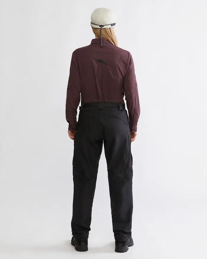 Women Gere 30 Outdoor Levitend Pants 8211 Short Dark Khaki Klttermusen Pants