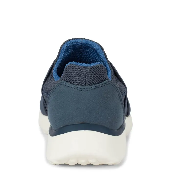 Women Gerri Casual Slip On Sneaker Navy Blue Baretraps Flats and Loafers