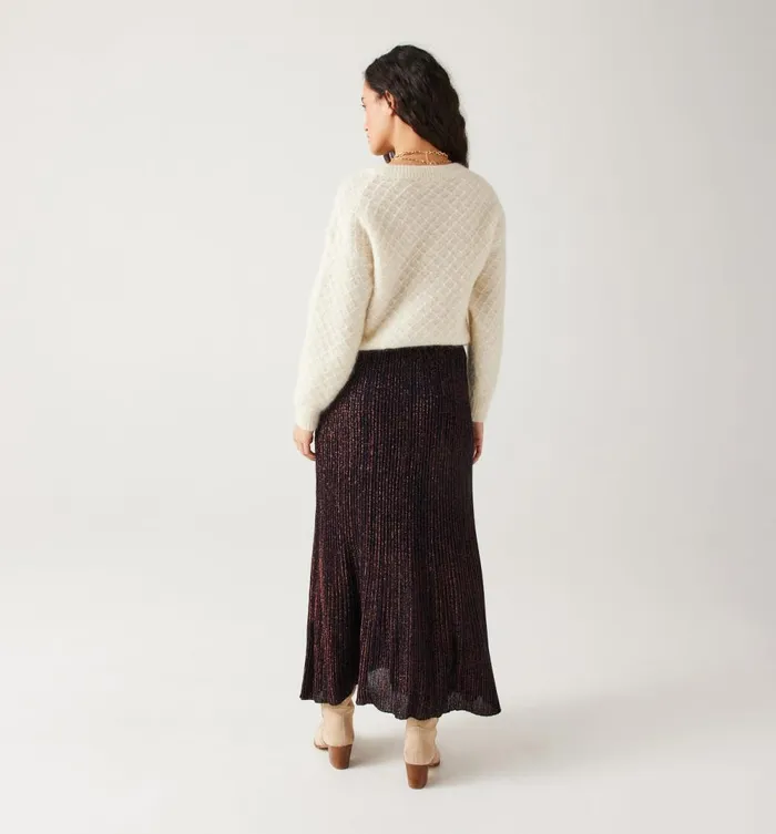 Women Glitzy Knit Skirt 8211 Copper Promod Skirts Women Glitzy Knit Skirt 8211 Copper Promod Skirts