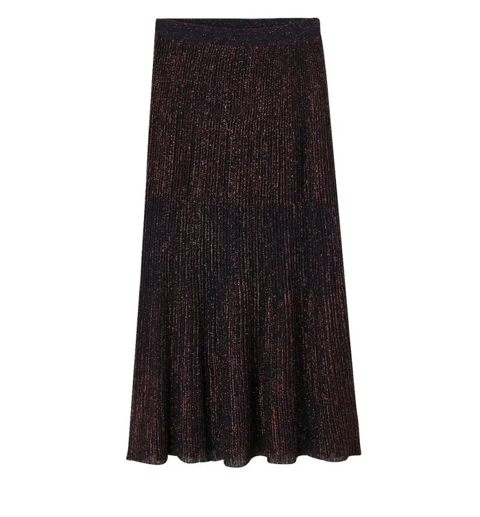 Women Glitzy Knit Skirt 8211 Copper Promod Skirts Women Glitzy Knit Skirt 8211 Copper Promod Skirts