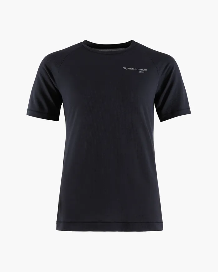 Women Groa Technical Short Sleeve Tee Raven Klttermusen TShirts