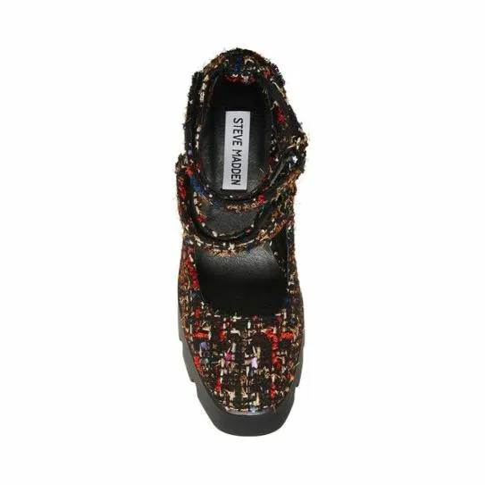 Women HARUKO BLACK MULTI Black Multi Steve Madden Heels Women HARUKO BLACK MULTI Black Multi Steve Madden Heels