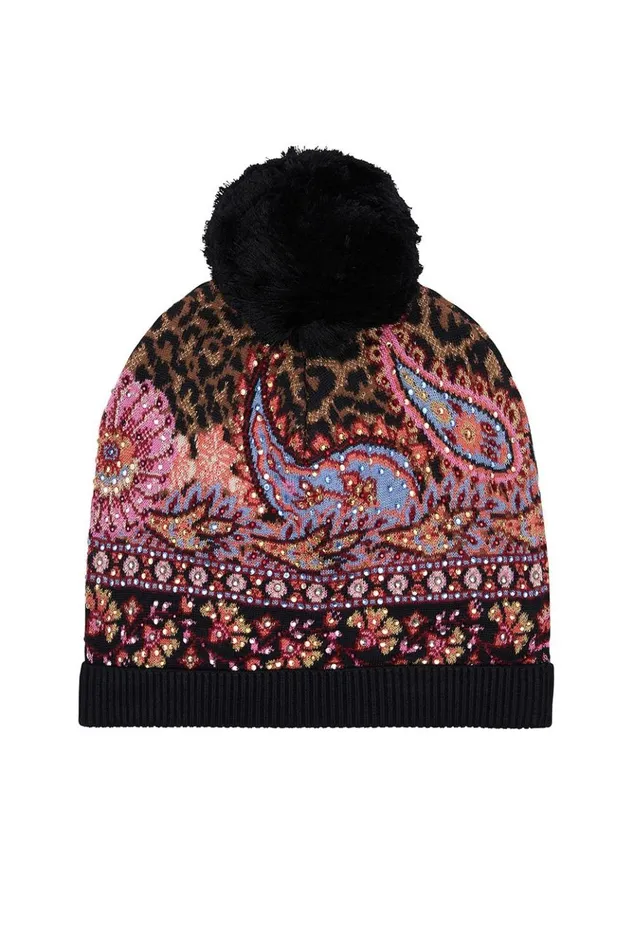 Women Hats And Hair Accessories Camilla Knit Beanie With Pom Pom Mayfair Mary