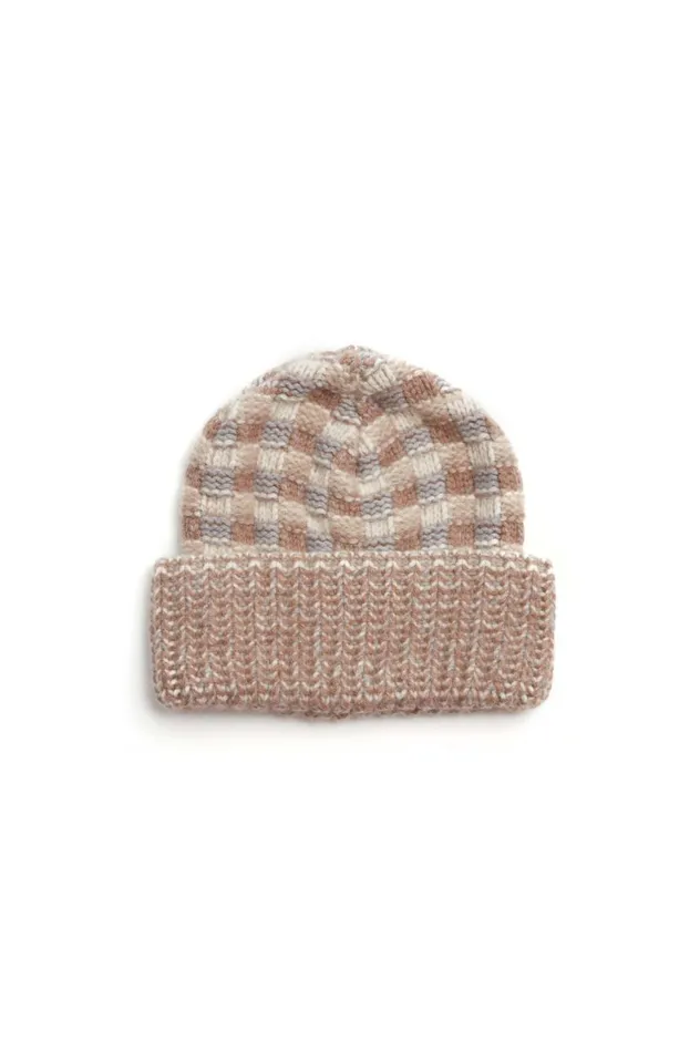 Women Hats Gabriela Hearst Kaja Knit Hat In Multicolor Cashmere