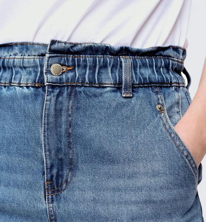 Women HighWaist Balloon Jeans 8211 Rinse Denim Promod Jeans Women HighWaist Balloon Jeans 8211 Rinse Denim Promod Jeans