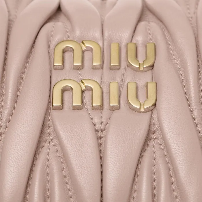 Women Hobo Bags Miu Miu Wander Matelass Nappa Leather Hobo Bag Powder Pink Women Hobo Bags Miu Miu Wander Matelass Nappa Leather Hobo Bag Powder Pink