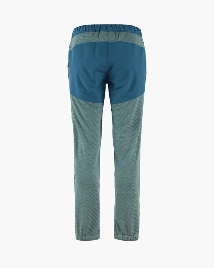 Women Hugin Norna Pant Frost Greenmonkshood Blue Klttermusen Pants