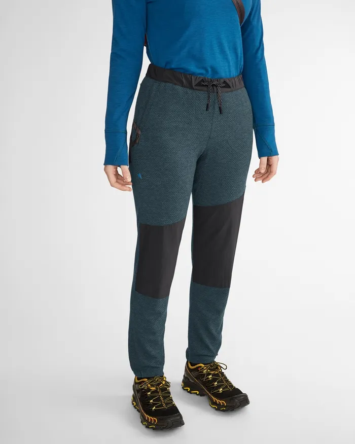 Women Hugin Norna Pant Frost Greenmonkshood Blue Klttermusen Pants