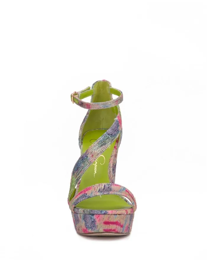 Women Iley Platform Sandal In Garden Dream Jessica Simpson Platforms