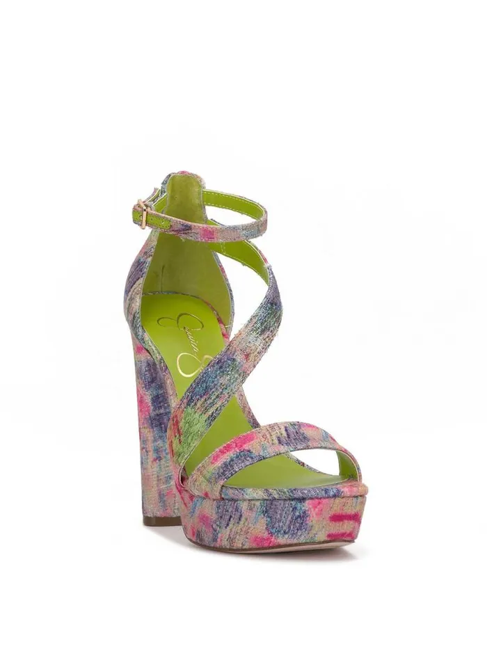 Women Iley Platform Sandal In Garden Dream Jessica Simpson Platforms