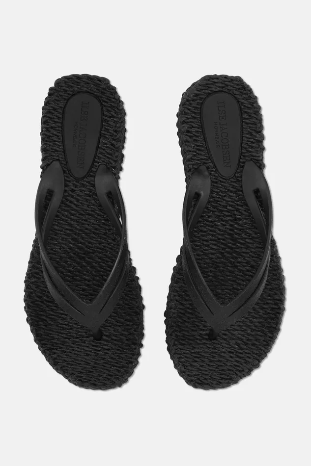 Women Ilse Jacobsen Flip Flops Flip Flop On Platform Sole 8211 Black Women Ilse Jacobsen Flip Flops Flip Flop On Platform Sole 8211 Black