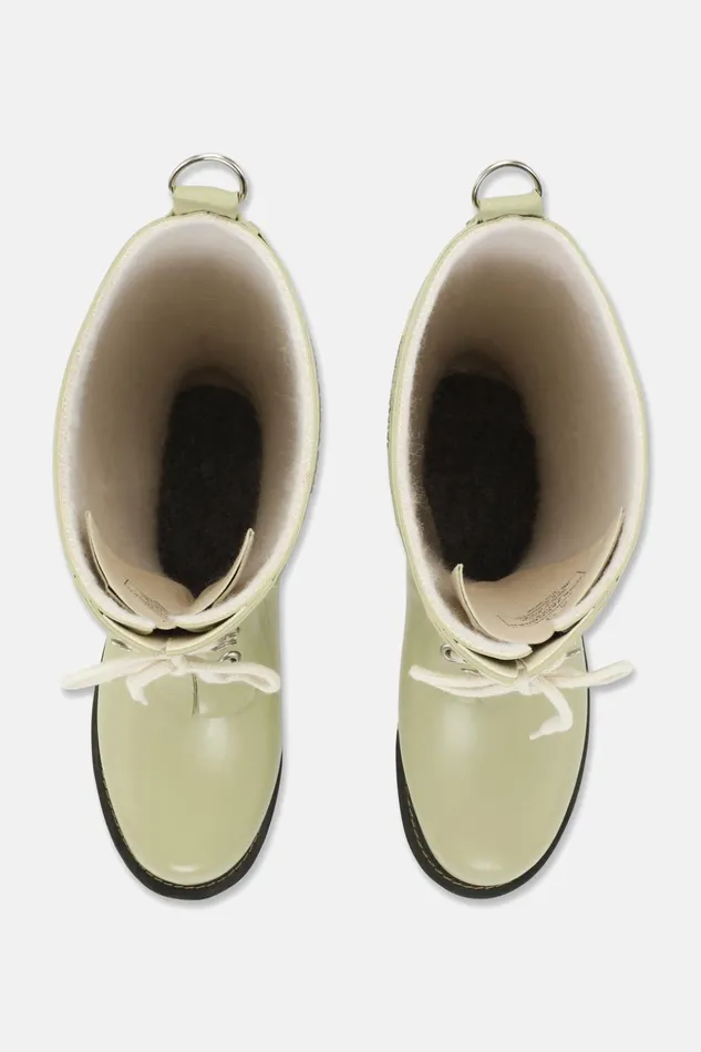 Women Ilse Jacobsen Rainboots Long Long Rubber Boots 8211 Olive Grass