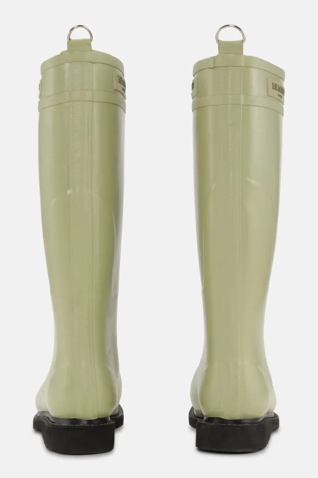 Women Ilse Jacobsen Rainboots Long Long Rubber Boots 8211 Olive Grass