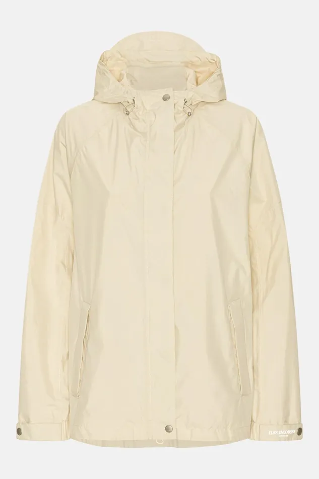 Women Ilse Jacobsen Raincoats Rain Jacket 8211 Bleached Sand Women Ilse Jacobsen Raincoats Rain Jacket 8211 Bleached Sand