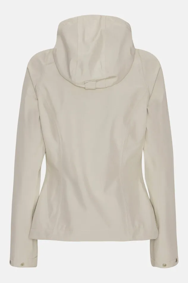 Women Ilse Jacobsen Raincoats Rain Jacket 8211 Bleached Sand Women Ilse Jacobsen Raincoats Rain Jacket 8211 Bleached Sand