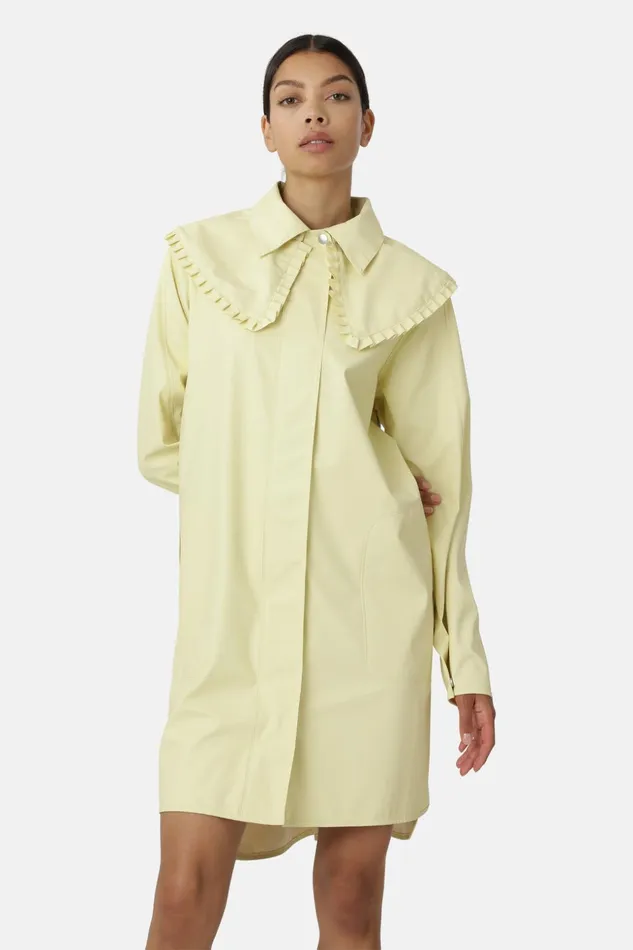 Women Ilse Jacobsen Raincoats Raincoat 8211 Flan Yellow Women Ilse Jacobsen Raincoats Raincoat 8211 Flan Yellow