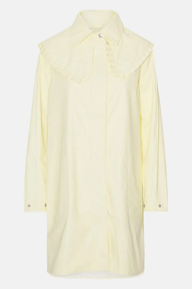 Women Ilse Jacobsen Raincoats Raincoat 8211 Flan Yellow Women Ilse Jacobsen Raincoats Raincoat 8211 Flan Yellow