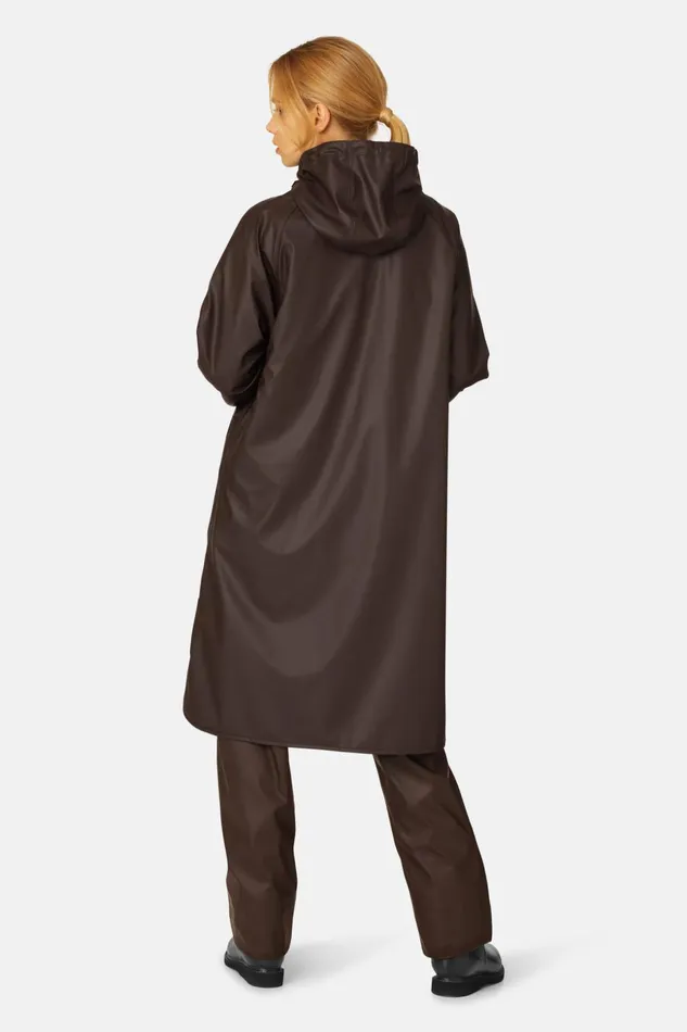 Women Ilse Jacobsen Raincoats Raincoat 8211 Ganache