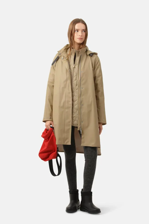 Women Ilse Jacobsen Raincoats Raincoat 8211 Incense
