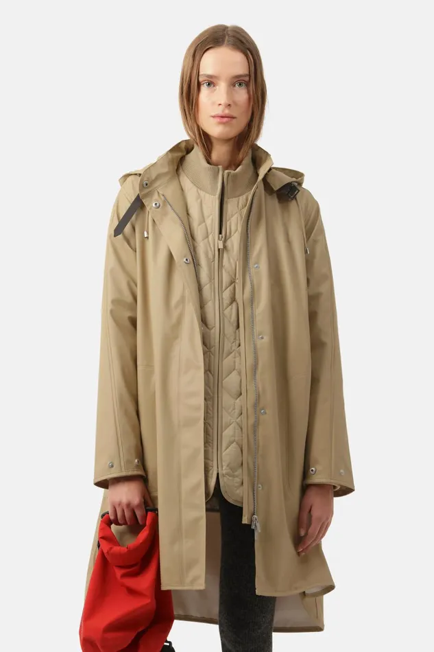 Women Ilse Jacobsen Raincoats Raincoat 8211 Incense