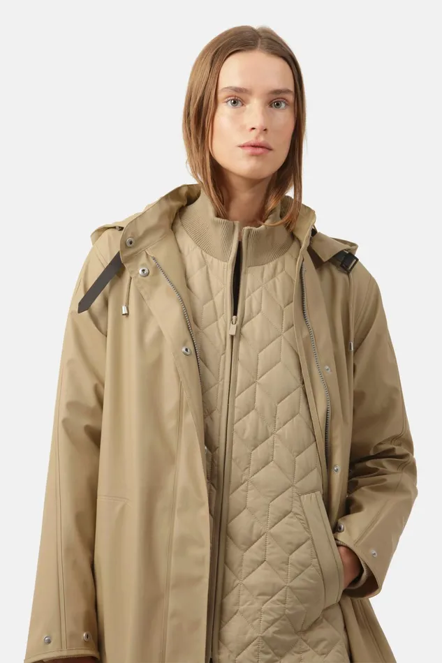 Women Ilse Jacobsen Raincoats Raincoat 8211 Incense