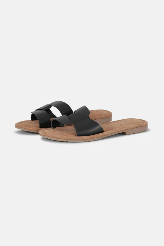 Women Ilse Jacobsen Sandals Leather Sandal 8211 Black