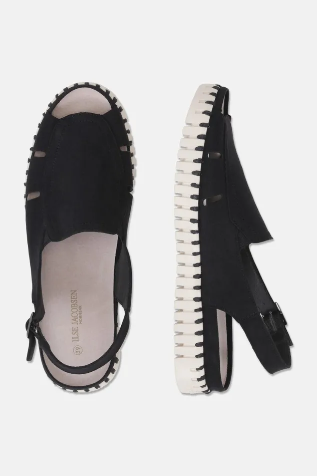 Women Ilse Jacobsen Sandals Sandal With Straps 8211 Black Women Ilse Jacobsen Sandals Sandal With Straps 8211 Black