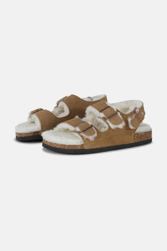 Women Ilse Jacobsen Sandals Sandal With Straps 8211 Golden Brown