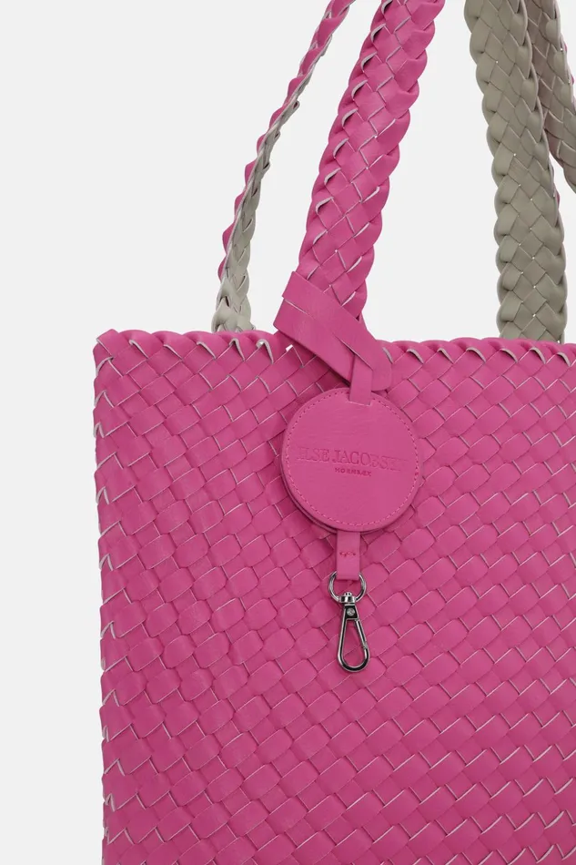 Women Ilse Jacobsen Tote Bags Tote Bag 8211 Azalea Pink Sand Women Ilse Jacobsen Tote Bags Tote Bag 8211 Azalea Pink Sand