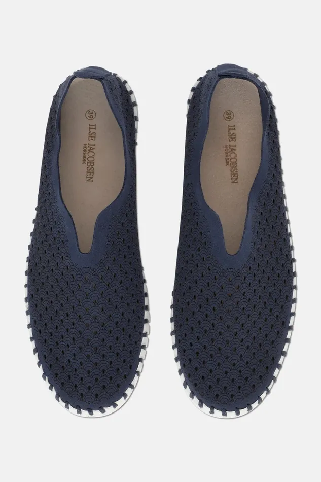 Women Ilse Jacobsen Tulip Flats Flats 8211 Dark Indigo Women Ilse Jacobsen Tulip Flats Flats 8211 Dark Indigo