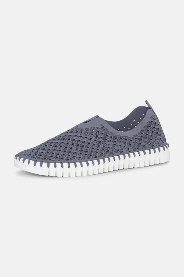 Women Ilse Jacobsen Tulip Flats Flats 8211 Grey Blue Women Ilse Jacobsen Tulip Flats Flats 8211 Grey Blue