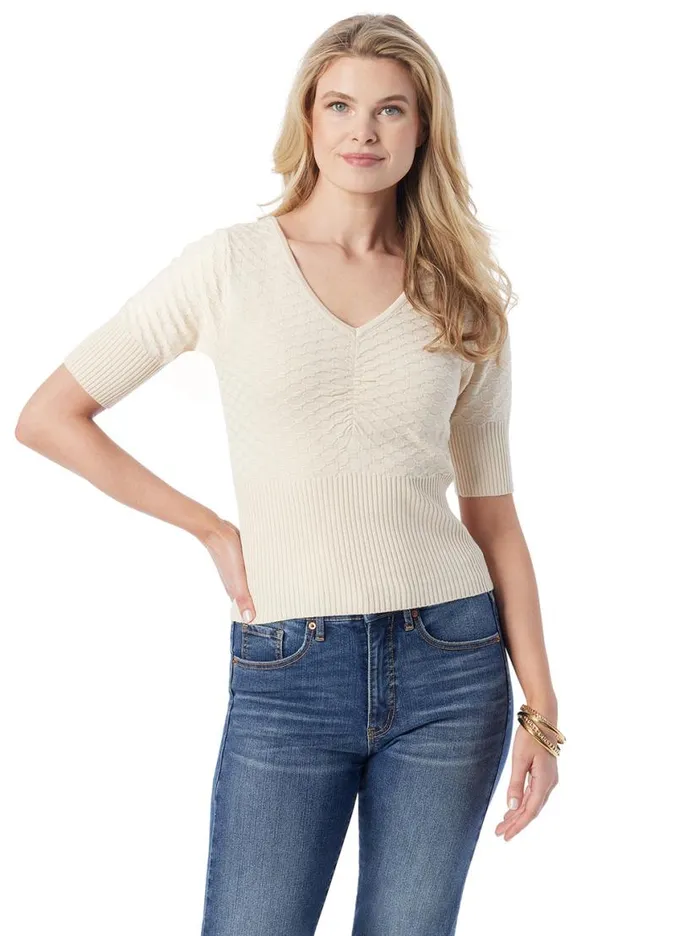 Women Imani Top In Parchment Jessica Simpson Tops and Tees