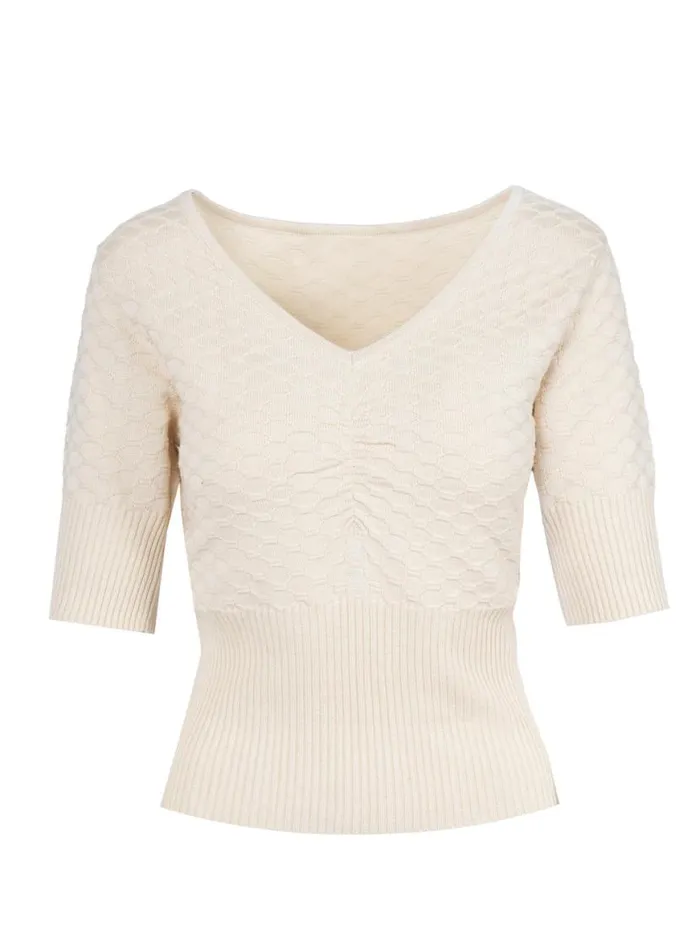 Women Imani Top In Parchment Jessica Simpson Tops and Tees
