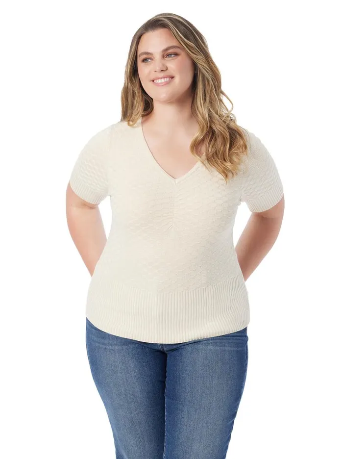 Women Imani Top In Parchment Jessica Simpson Tops and Tees