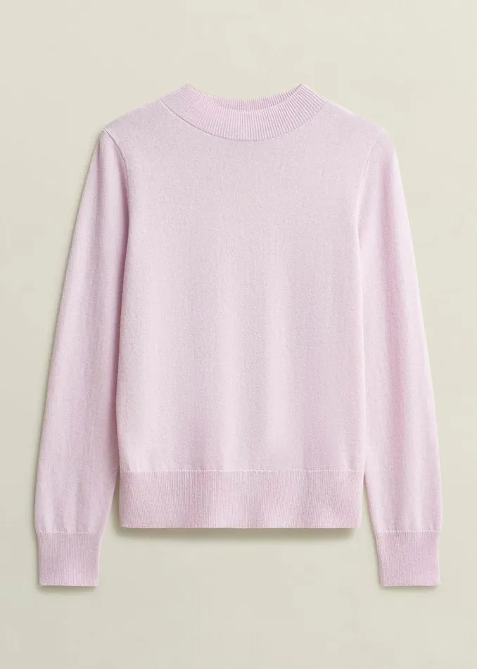 Women Indah Jumper With Cashmere Dusted Pink Hobbs Jumpers and Cardigans