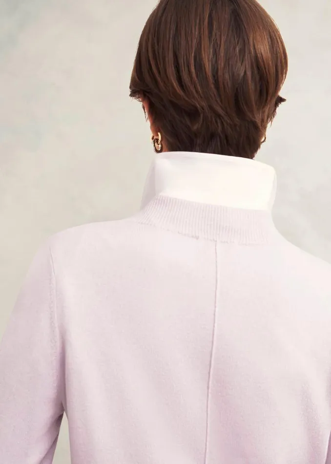Women Indah Jumper With Cashmere Dusted Pink Hobbs Jumpers and Cardigans