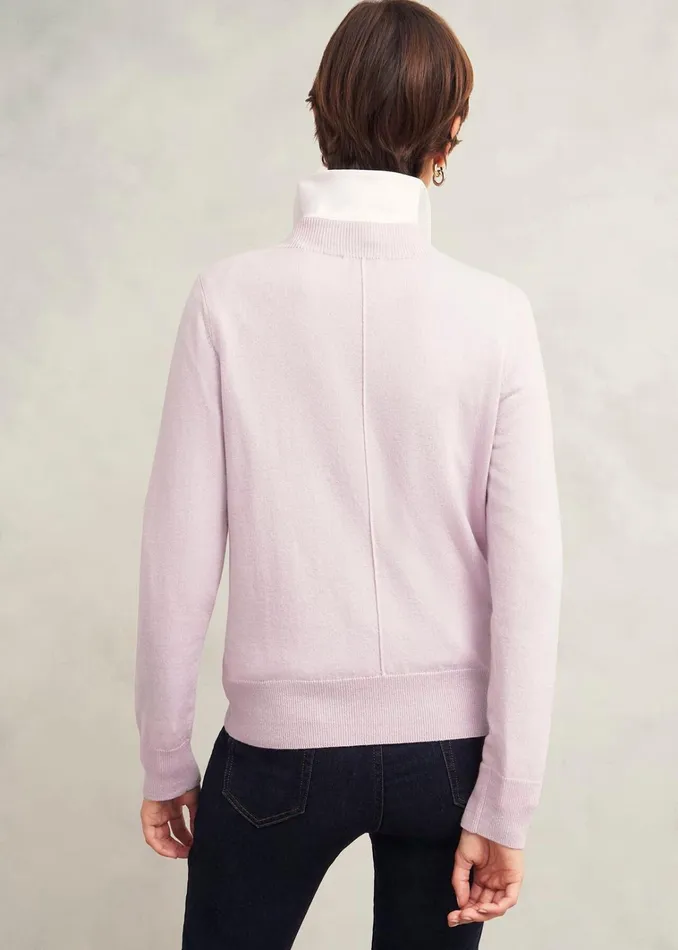 Women Indah Jumper With Cashmere Dusted Pink Hobbs Jumpers and Cardigans
