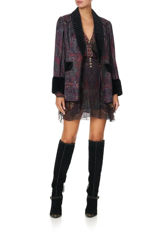 Women Jackets Camilla Jacket With Turn Back Cuff The Smoking Lounge