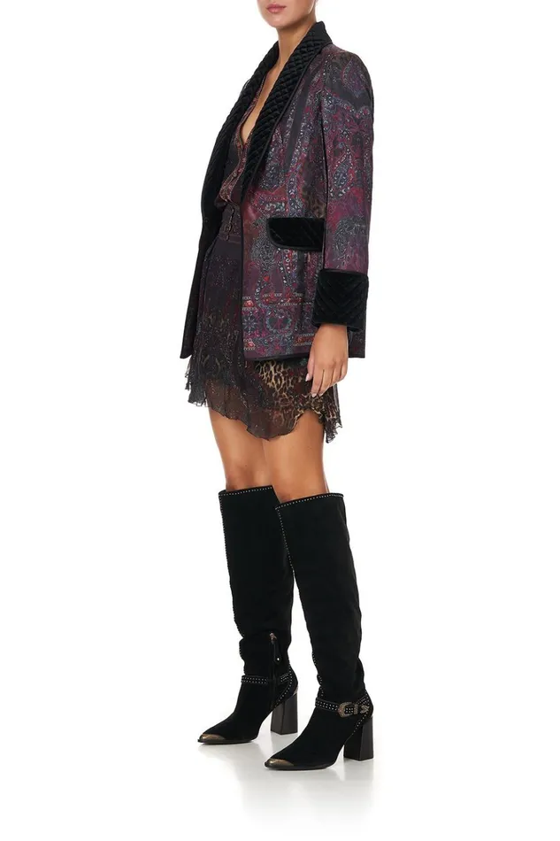 Women Jackets Camilla Jacket With Turn Back Cuff The Smoking Lounge