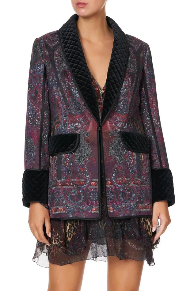 Women Jackets Camilla Jacket With Turn Back Cuff The Smoking Lounge