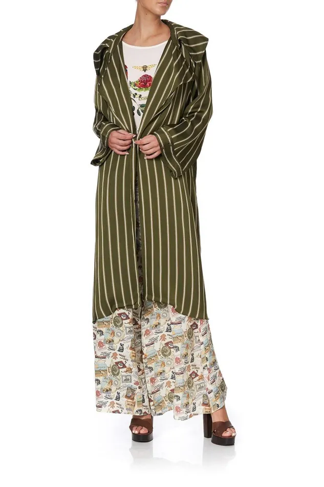 Women Jackets Camilla Loose Longline Trench Among The Gumtrees