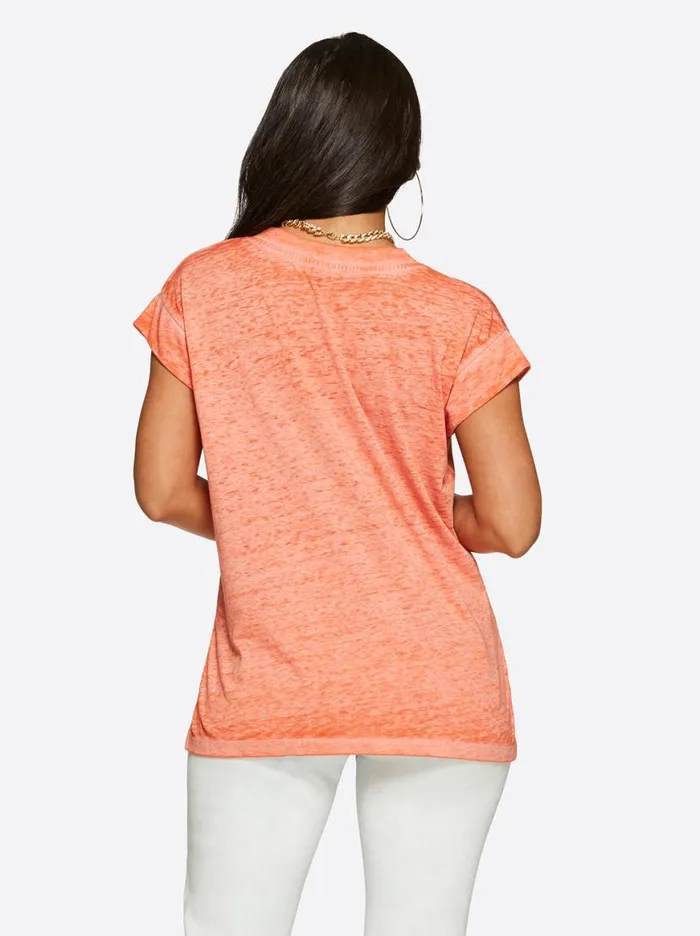 Women Jalin Tee In Paprika Jessica Simpson Tops and Tees