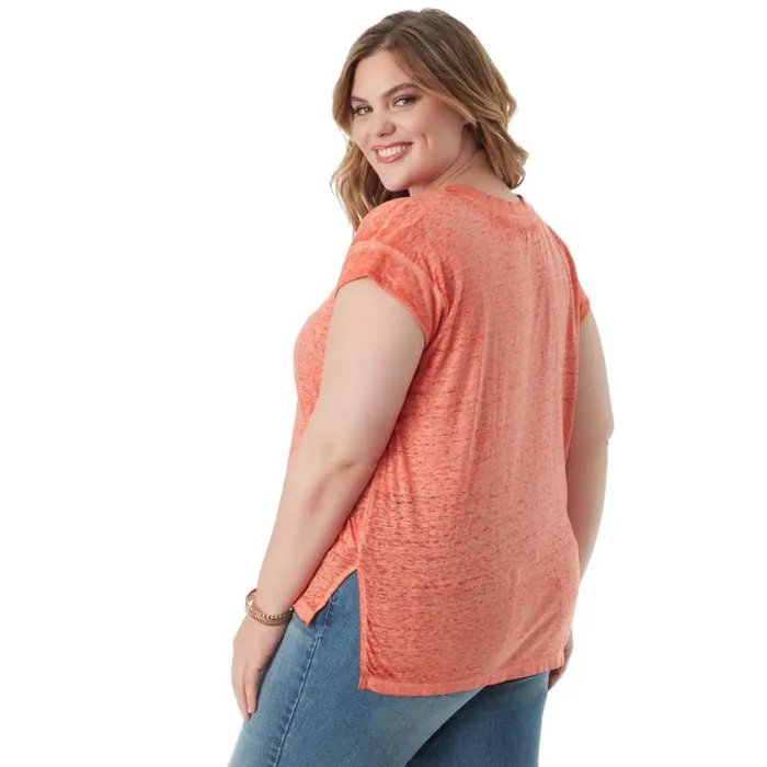 Women Jalin Tee In Paprika Jessica Simpson Tops and Tees