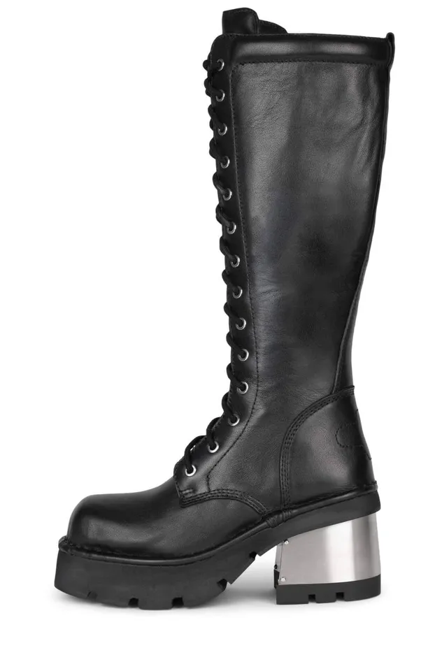 Women Jeffrey Campbell Knee High Galactix
